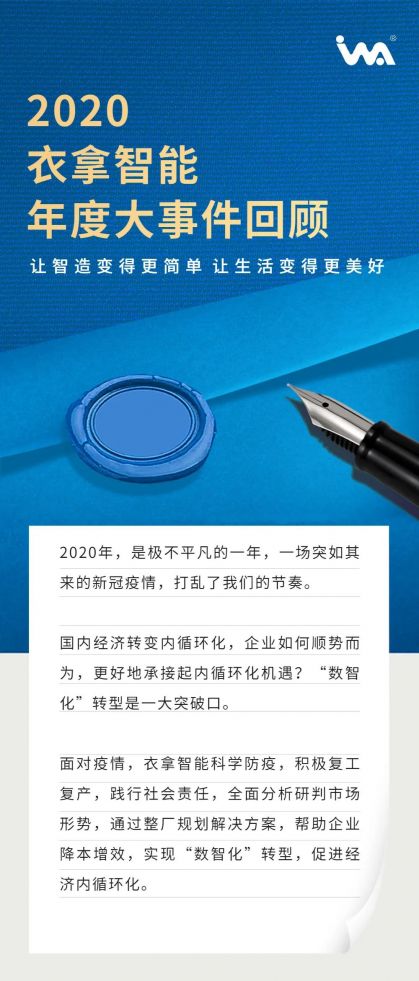 年終盤點｜衣拿智能2020年度大事件回顧！這一年，不簡單！